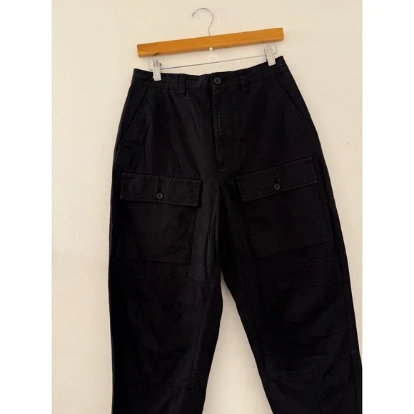 Acne Studios Men's Pat Twill Pants PAW16 Straight Leg Cotton Trousers Size 46